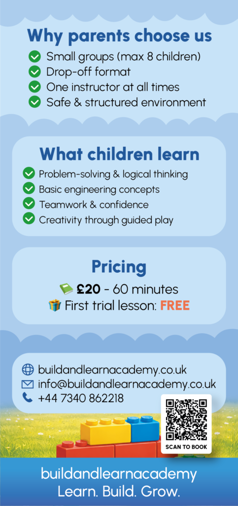 Флаер B Build and Learn Academy